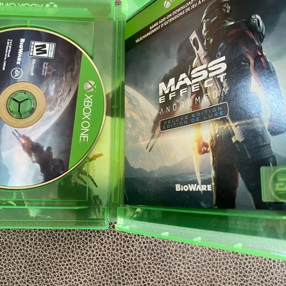Mass Effect: Andromeda -- Deluxe Edition (Microsoft Xbox One, 2017)
